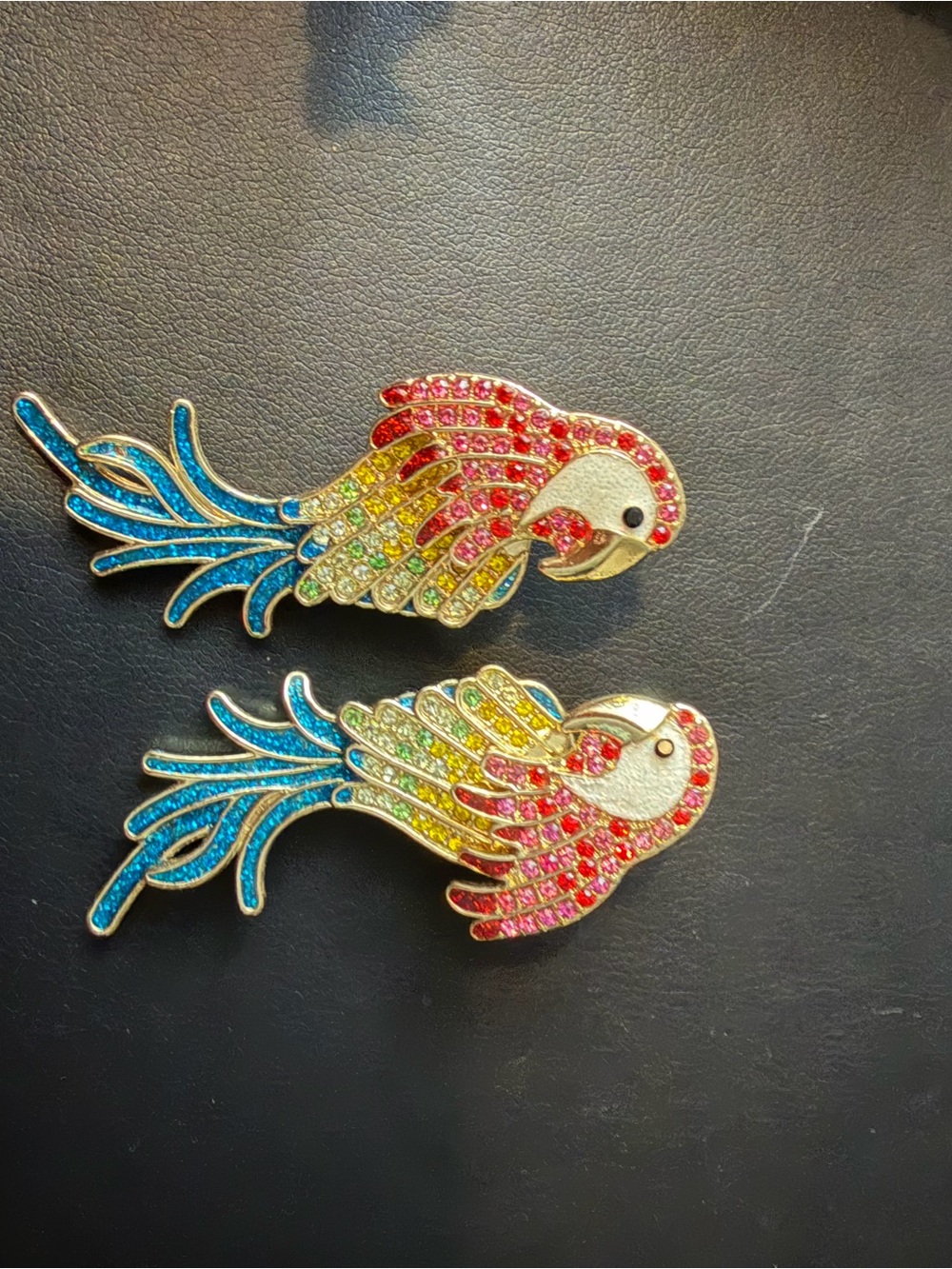 Colorful Parrot dangles new without tags